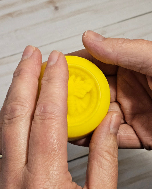 Tallow Lotion bar in reusable tin