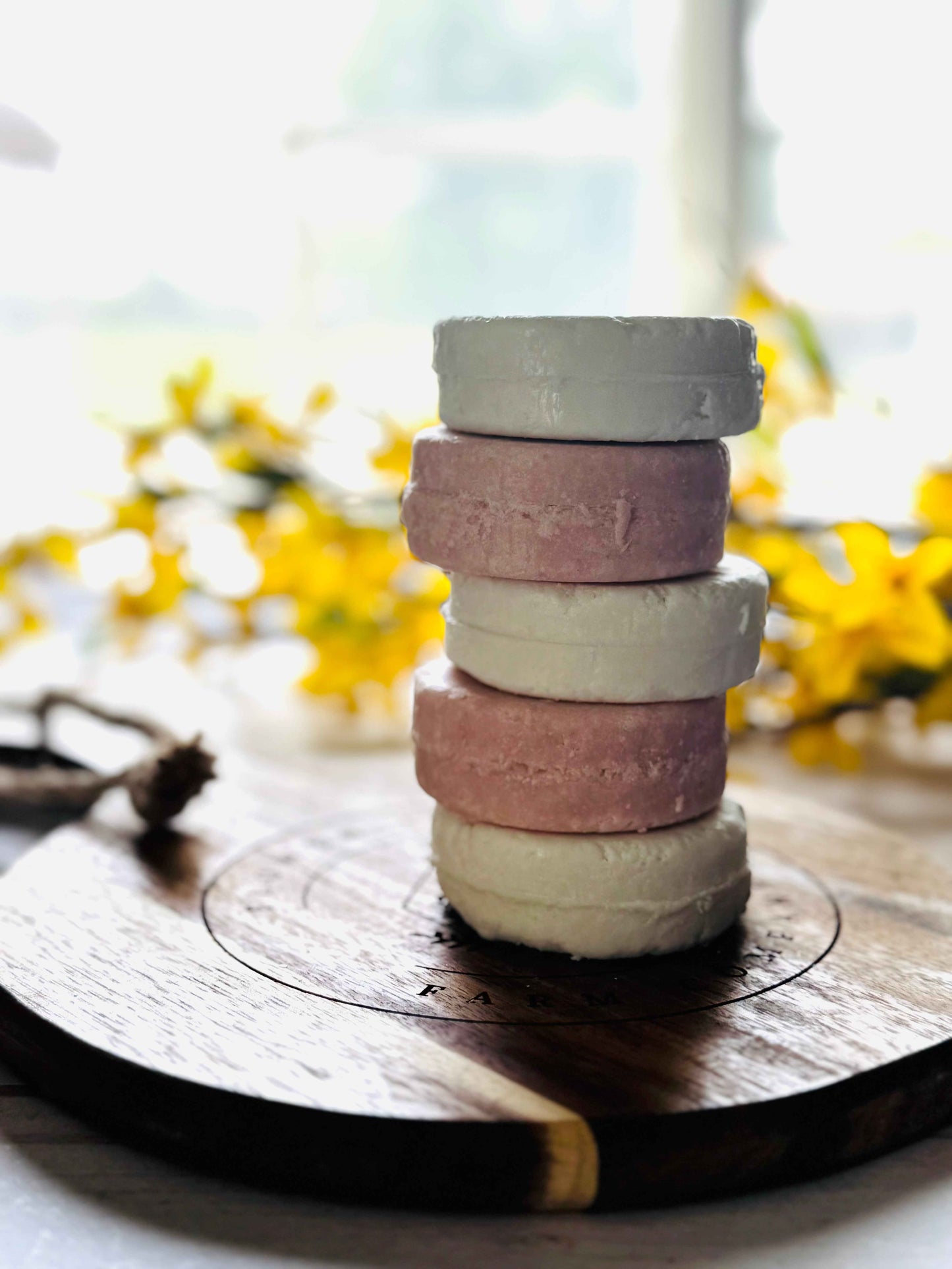 Herbal Shampoo Bar: sulfate free, soap free, PH balanced