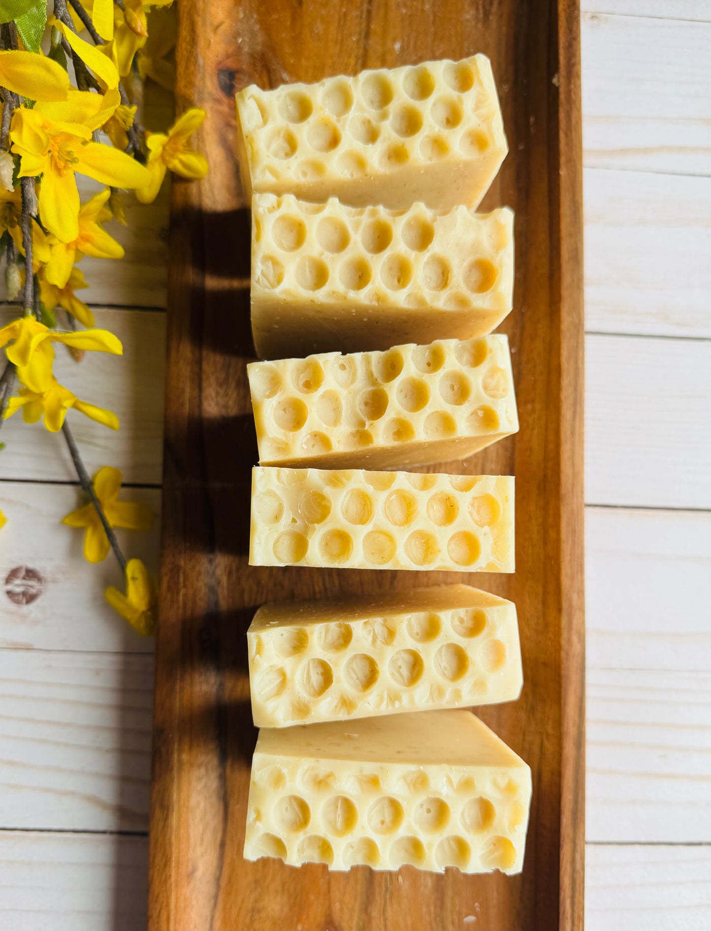 Honey Oatmeal Goat Milk & Tallow Soap (unscented) - Flower Creek Farm Co.
