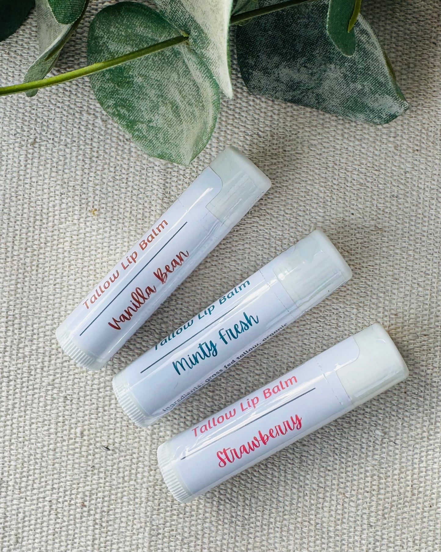 Tallow Lip Balm - Natural Moisturizer for Soft, Hydrated Lips