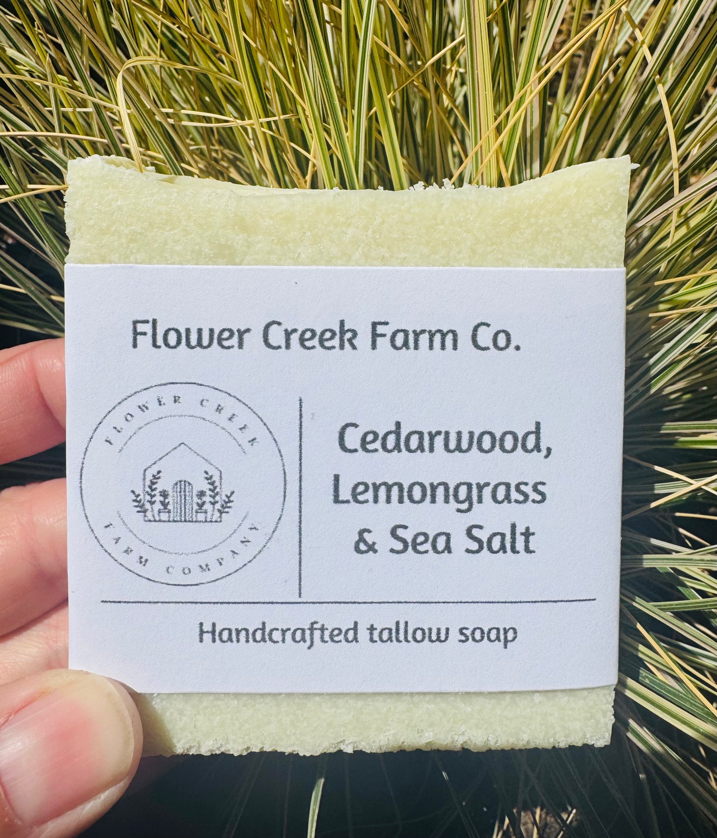 Cedarwood & Lemongrass Sea Salt Soap