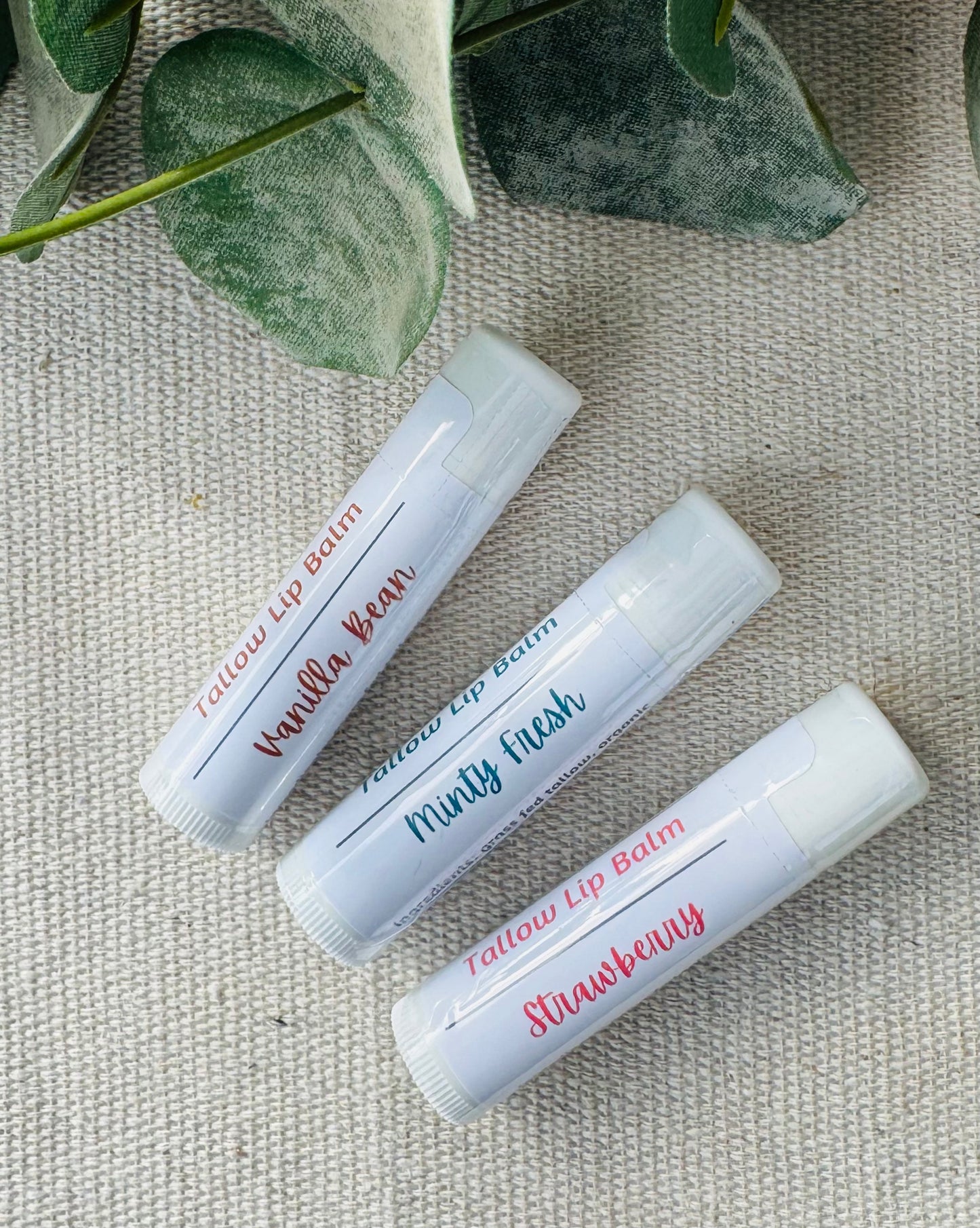 Tallow Lip balm - Flower Creek Farm Co.