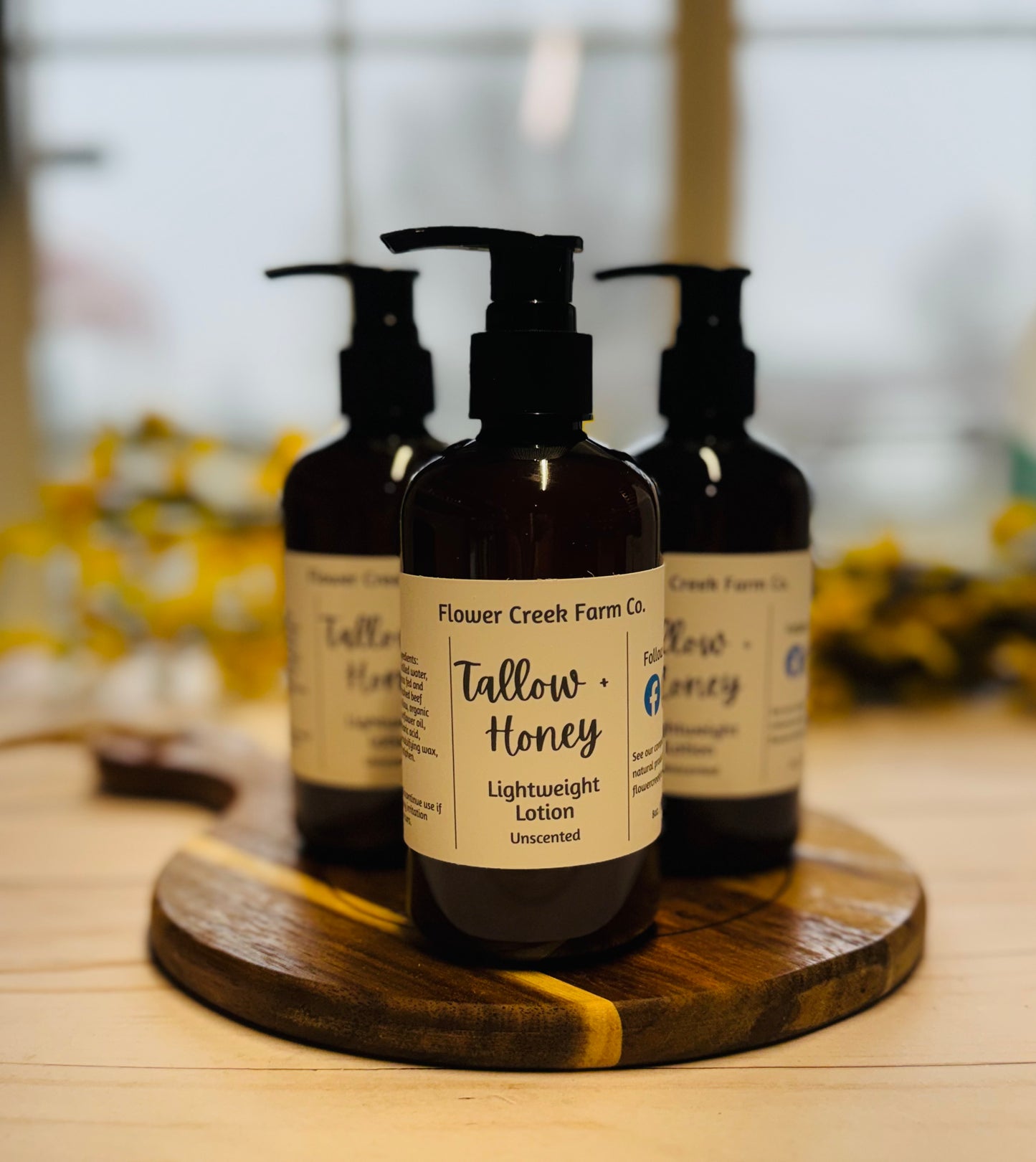 Tallow + Honey Lightweight Lotion