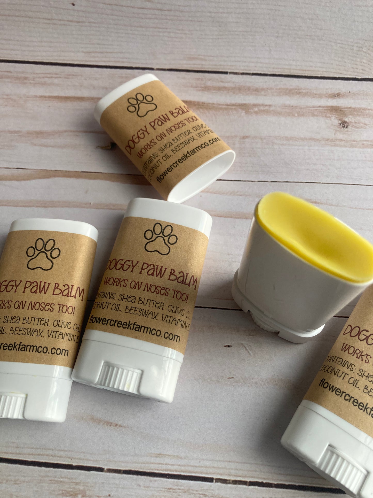 Organic Doggy Paw Balm - Flower Creek Farm Co.