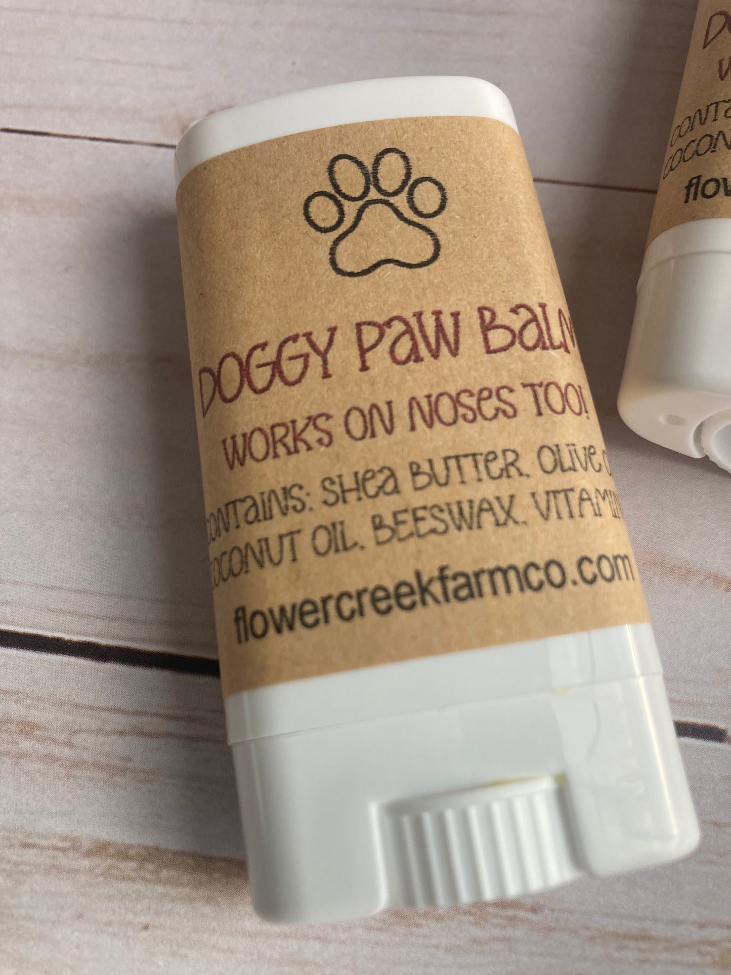Organic Doggy Paw Balm - Flower Creek Farm Co.