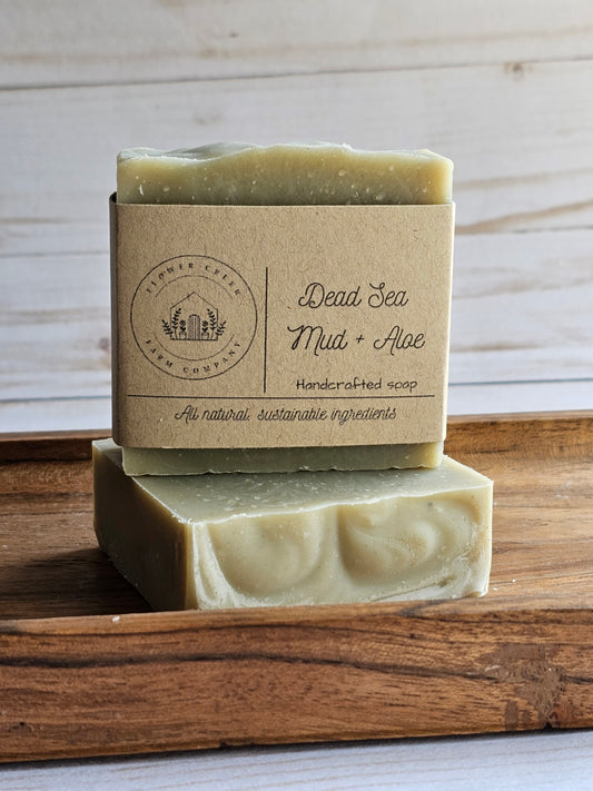 Dead Sea Mud + Aloe Tallow Facial Bar