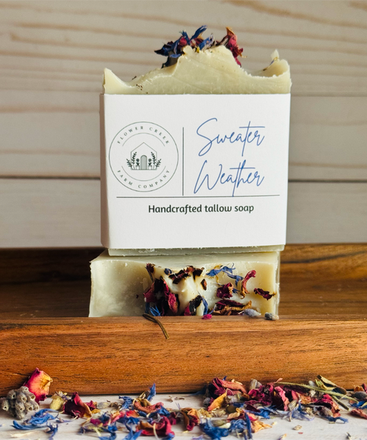 Sweater Weather tallow soap