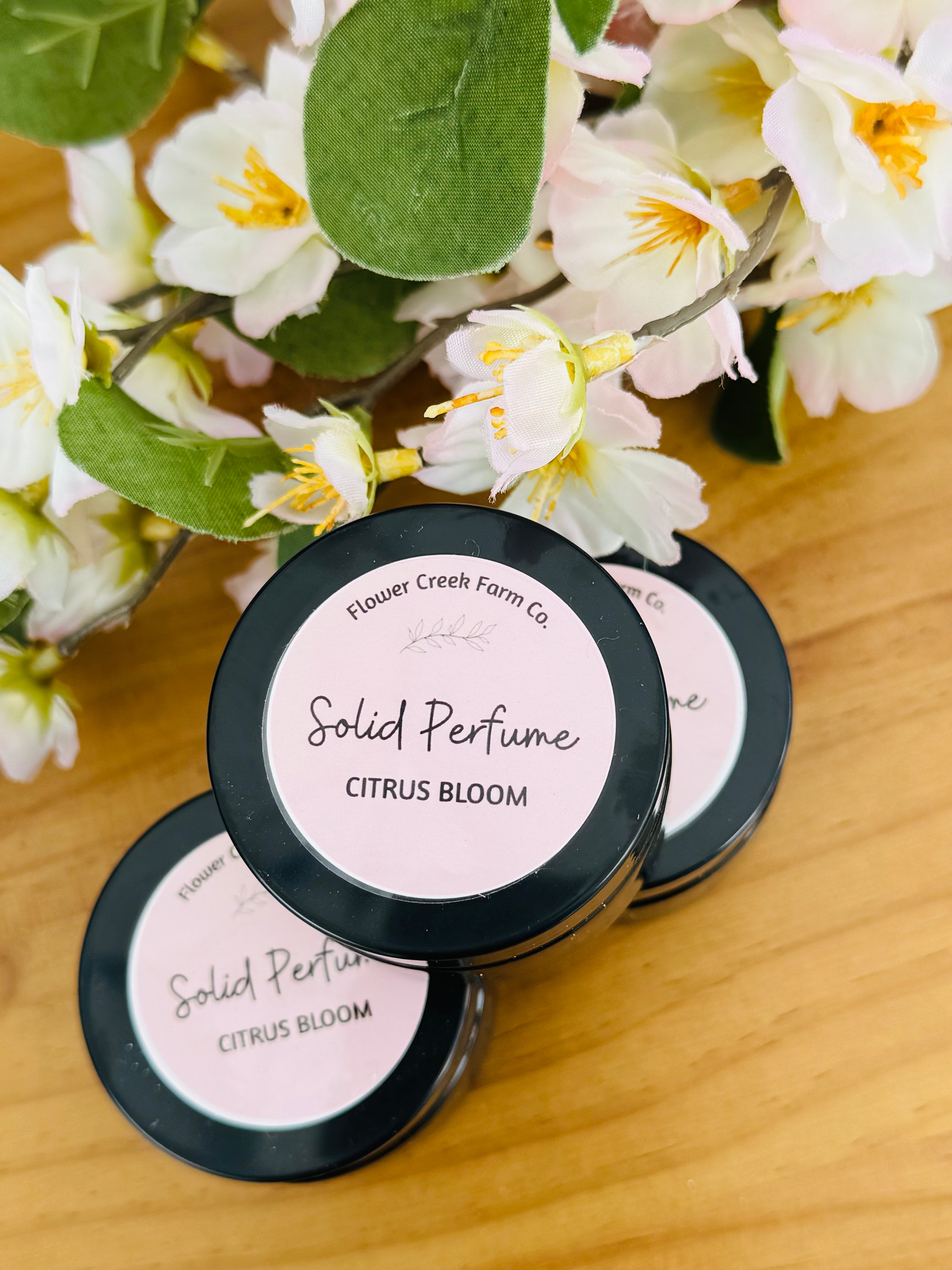 Solid Perfume | Non-Toxic & Alcohol Free