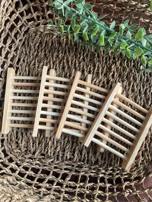 Bamboo soap tray