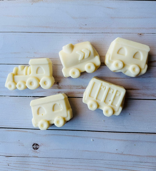 Train Soap made with tallow and goat milk