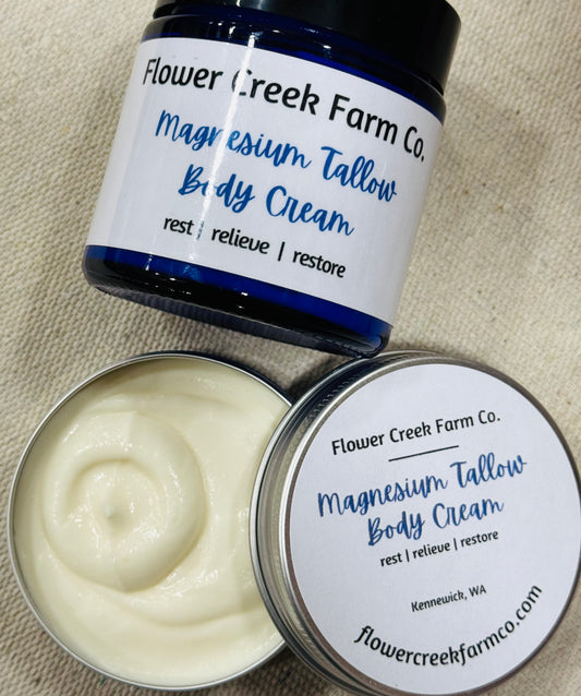 Magnesium Tallow Body Cream