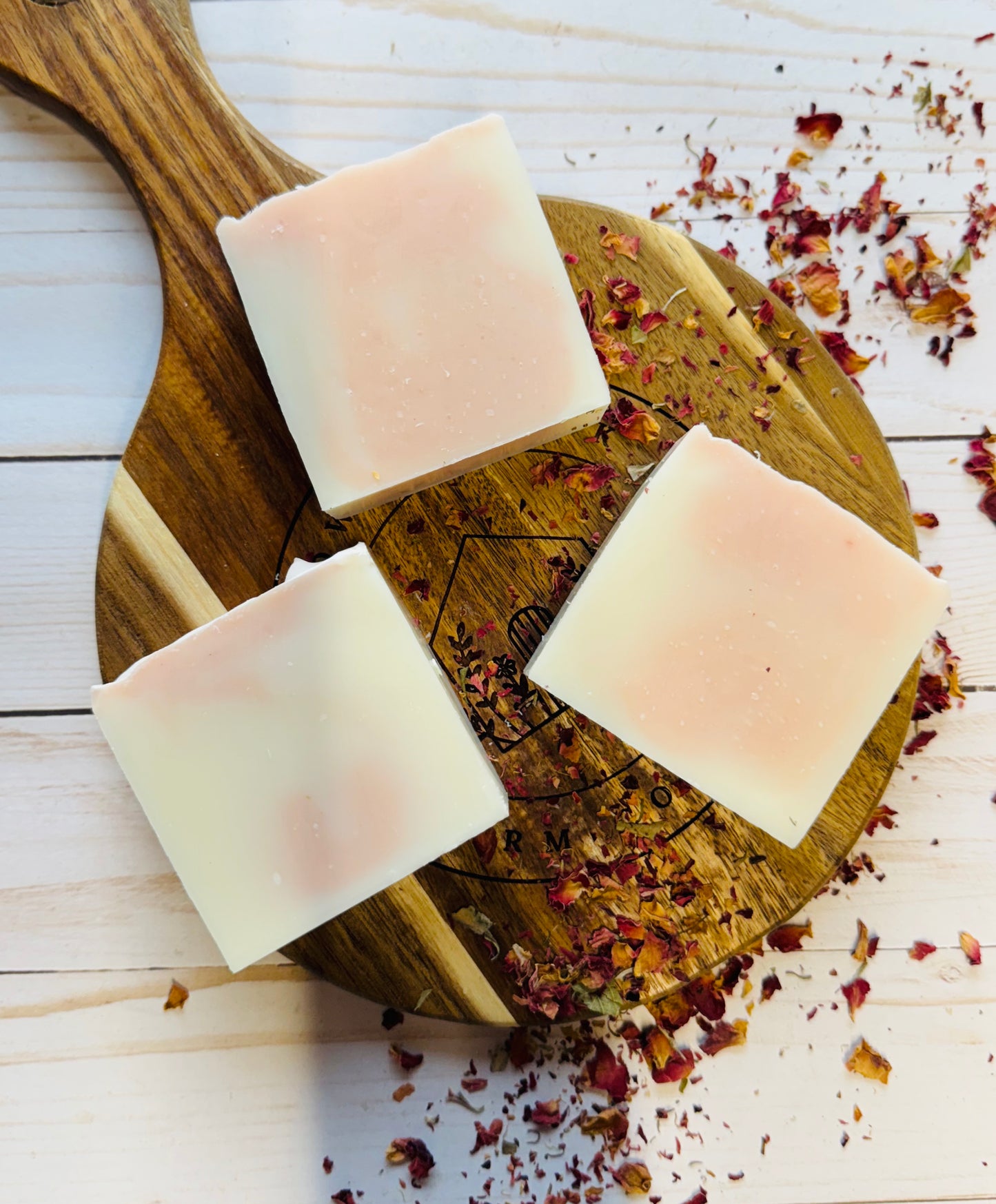 Rose Clay + Honey Tallow Facial Soap