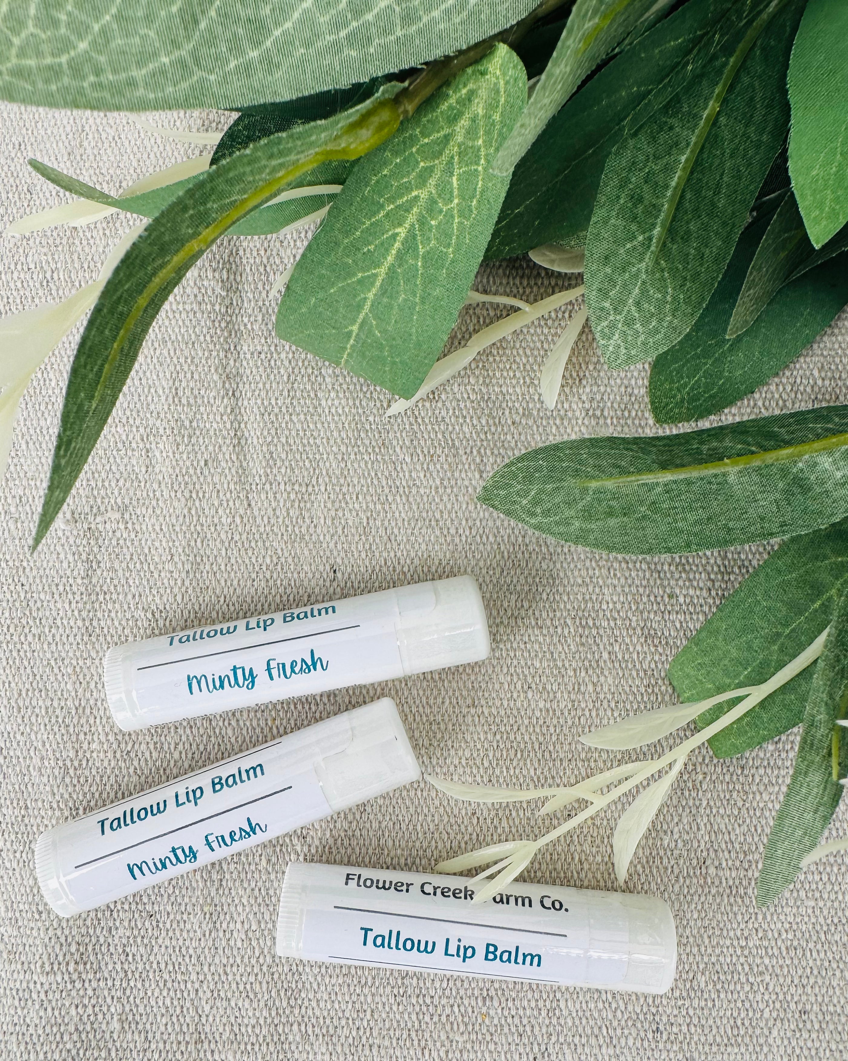 Tallow Lip Balm - Natural Moisturizer for Soft, Hydrated Lips