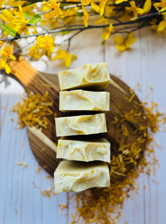 Calendula and Goat Milk Tallow Soap