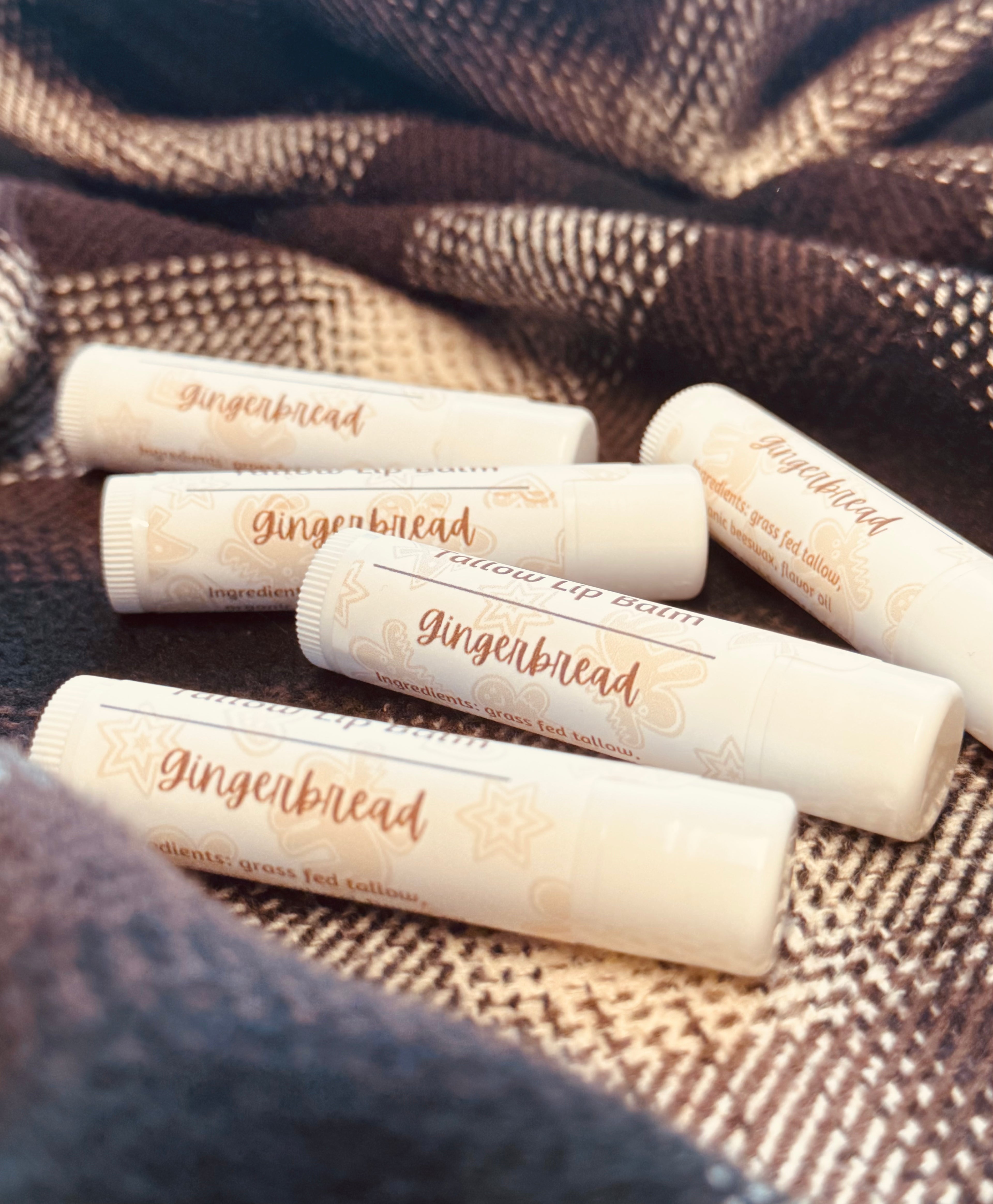 Holiday Tallow Lip Balms