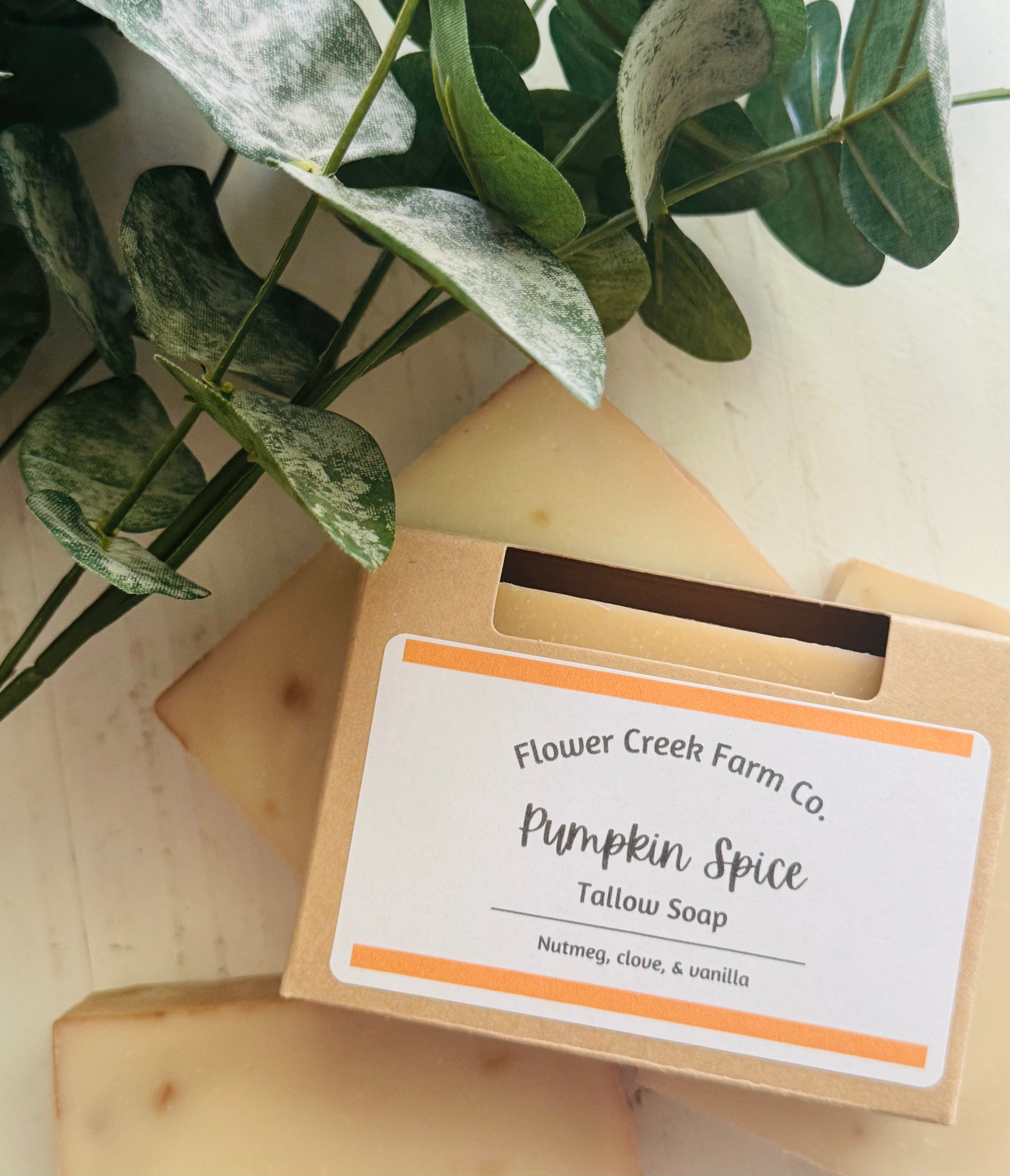 Pumpkin Spice Tallow Soap | Limited Edition