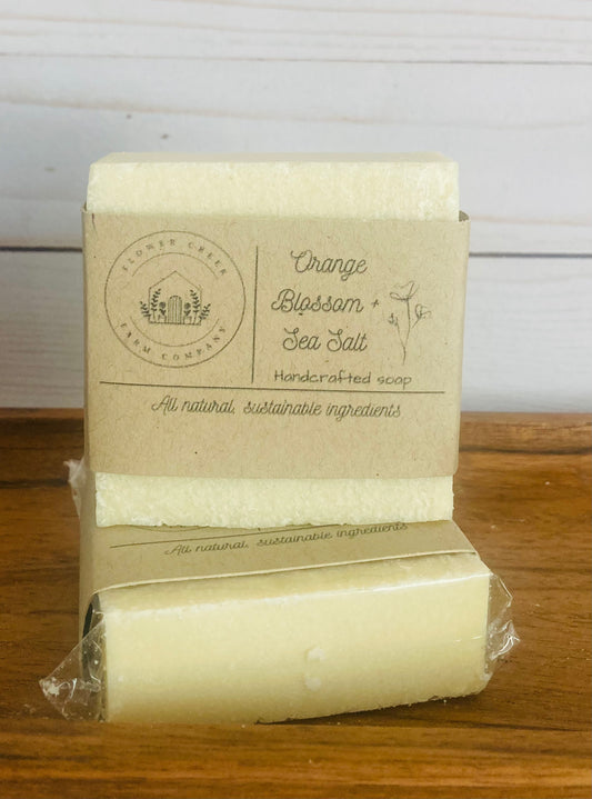 Orange Blossom Sea Salt Luxury Soap