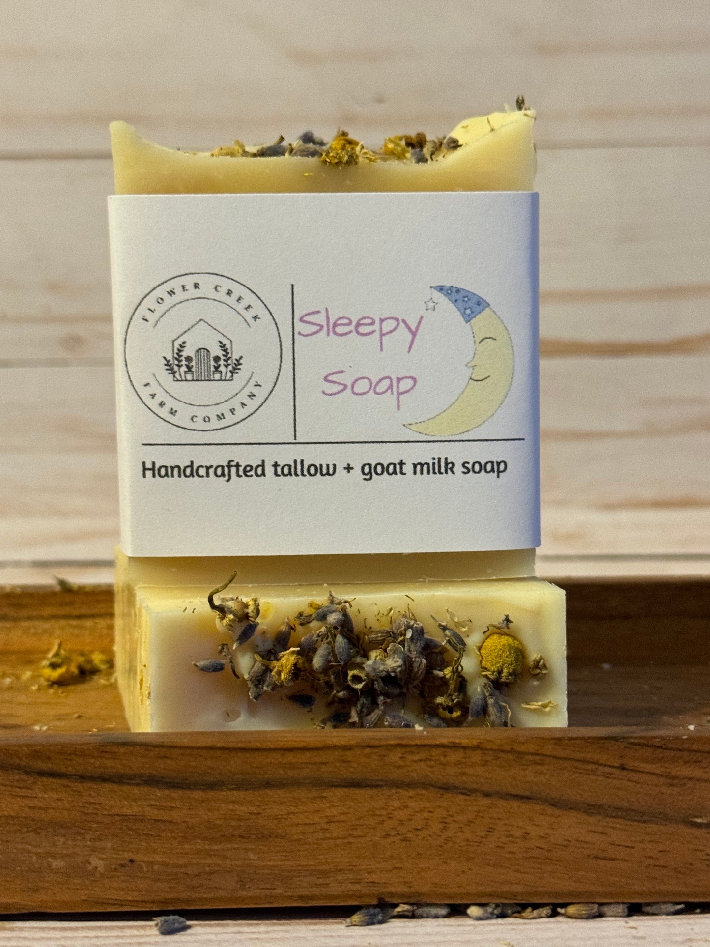 Sleepy Soap with tallow and goat milk