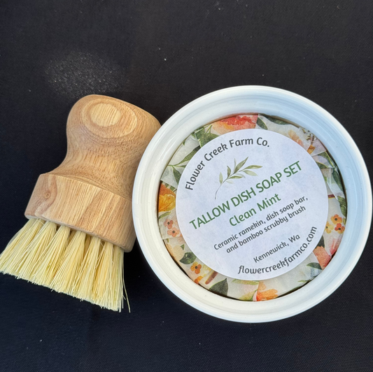 Tallow Dish soap - zero waste, ultra concentrated