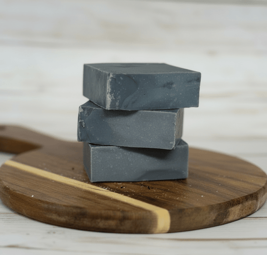 Activated Charcoal Tallow Facial Soap - Flower Creek Farm Co.