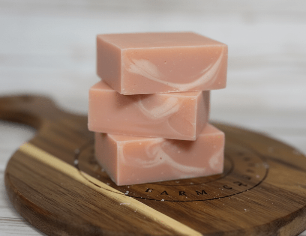 Lavender Hibiscus Tallow Soap - Flower Creek Farm Co. LLC